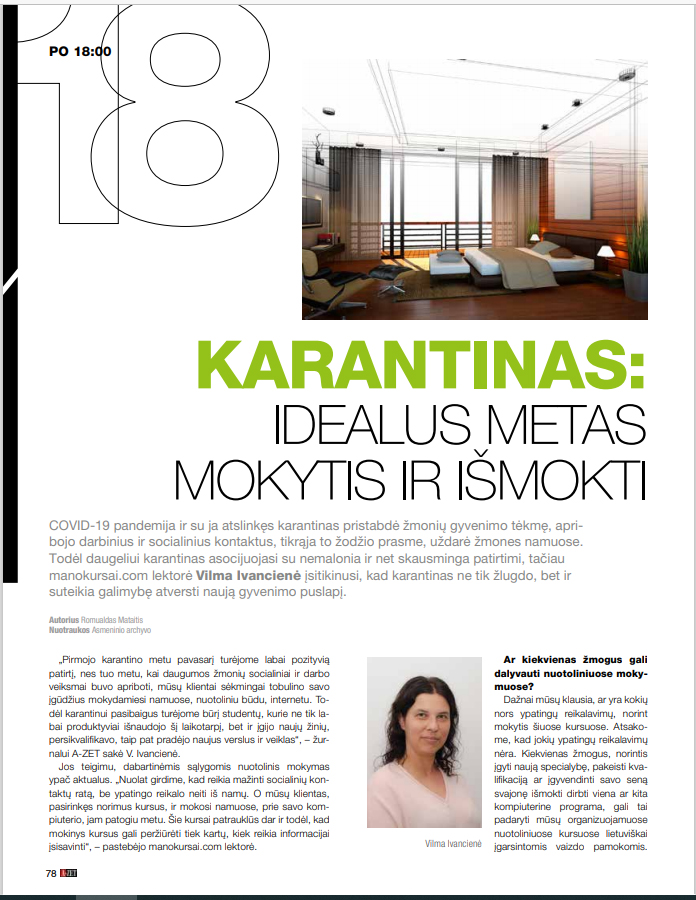 Interjero dizaino kursai internetu